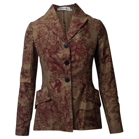 dior toile de jouy jacket|aabc dior toile.